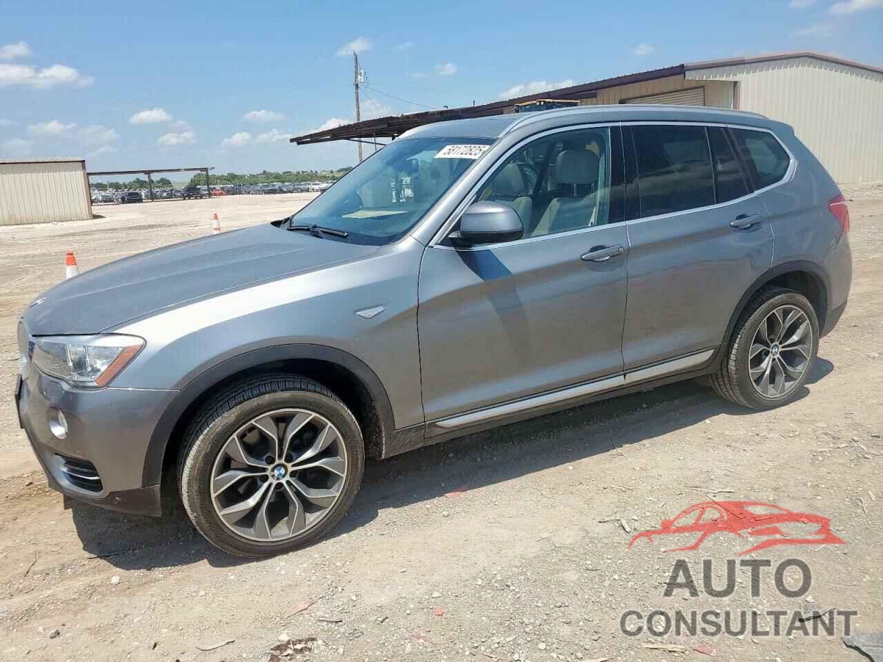 BMW X3 2017 - 5UXWZ7C39H0V93995