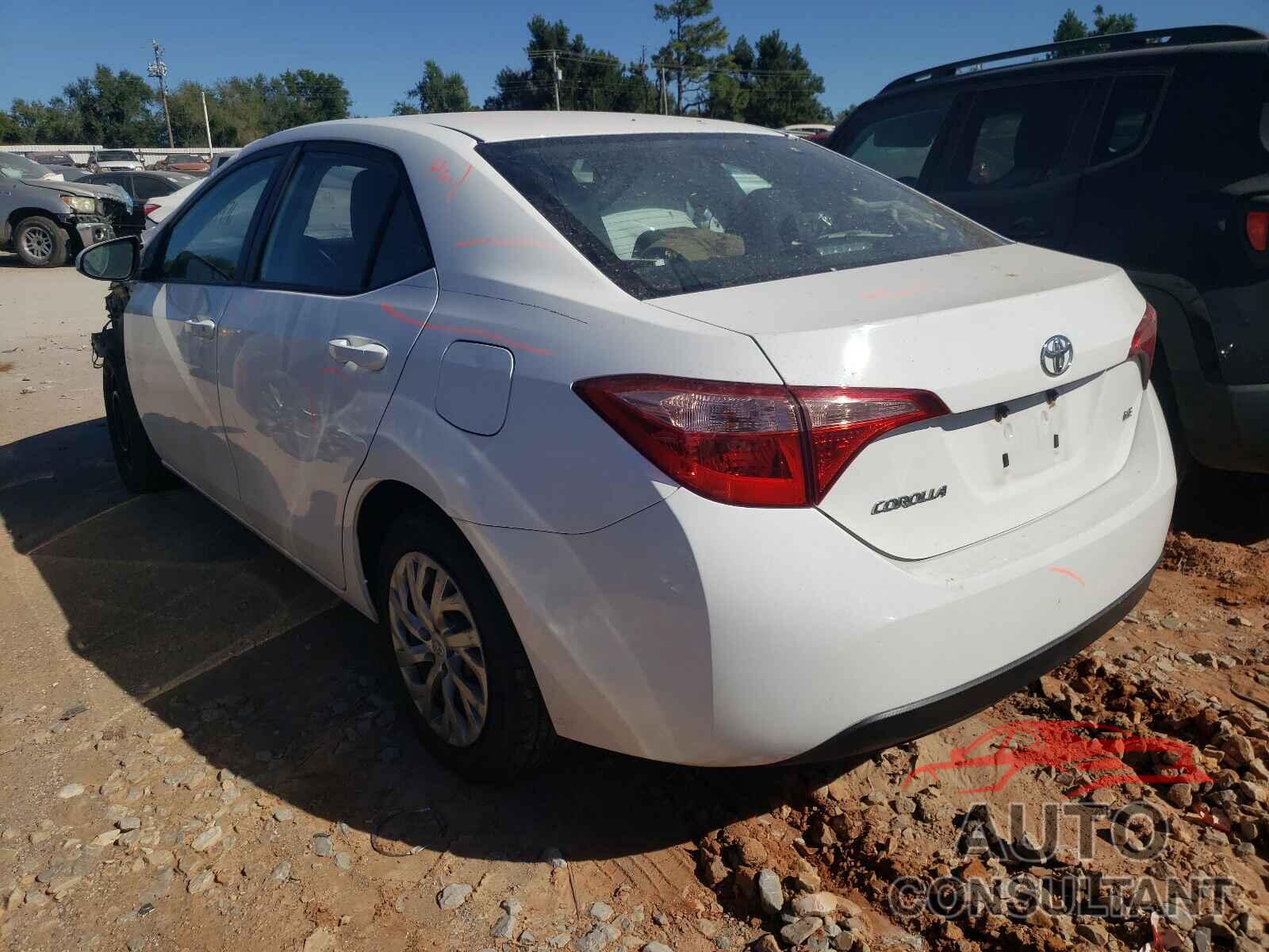 TOYOTA COROLLA 2019 - 2T1BURHE7KC241273