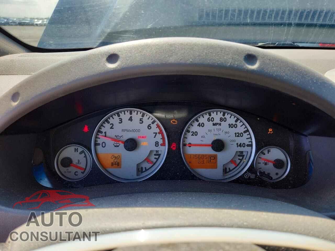 NISSAN FRONTIER 2012 - 1N6AD0EV8CC479524