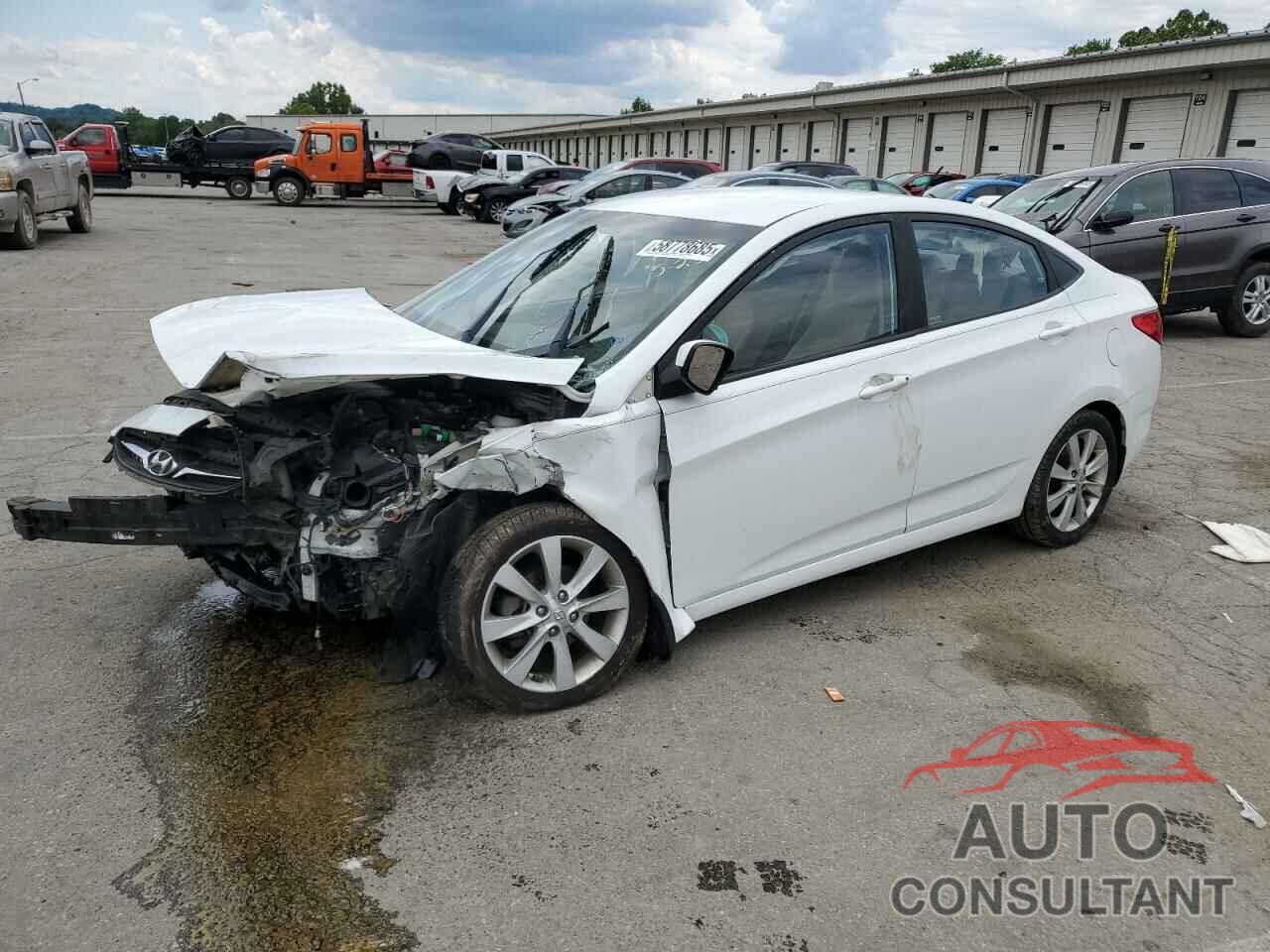 HYUNDAI ACCENT 2013 - KMHCU4AE4DU439781