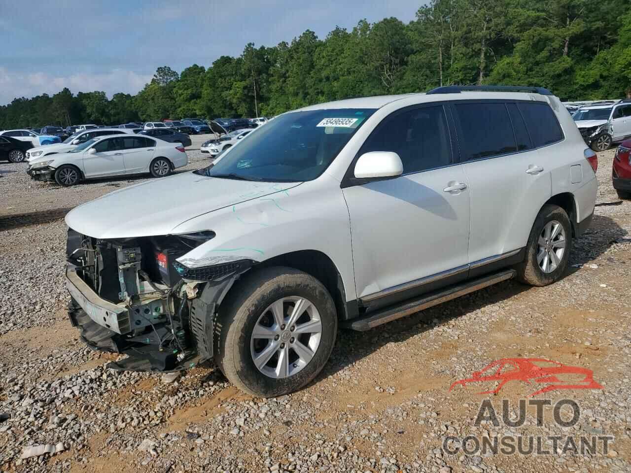 TOYOTA HIGHLANDER 2012 - 5TDZA3EHXCS030791