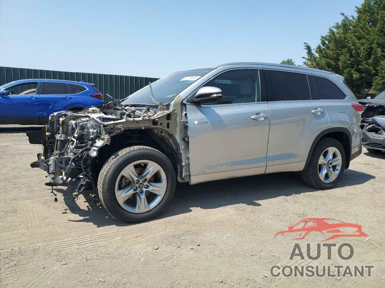 TOYOTA HIGHLANDER 2017 - 5TDDGRFH2HS036134