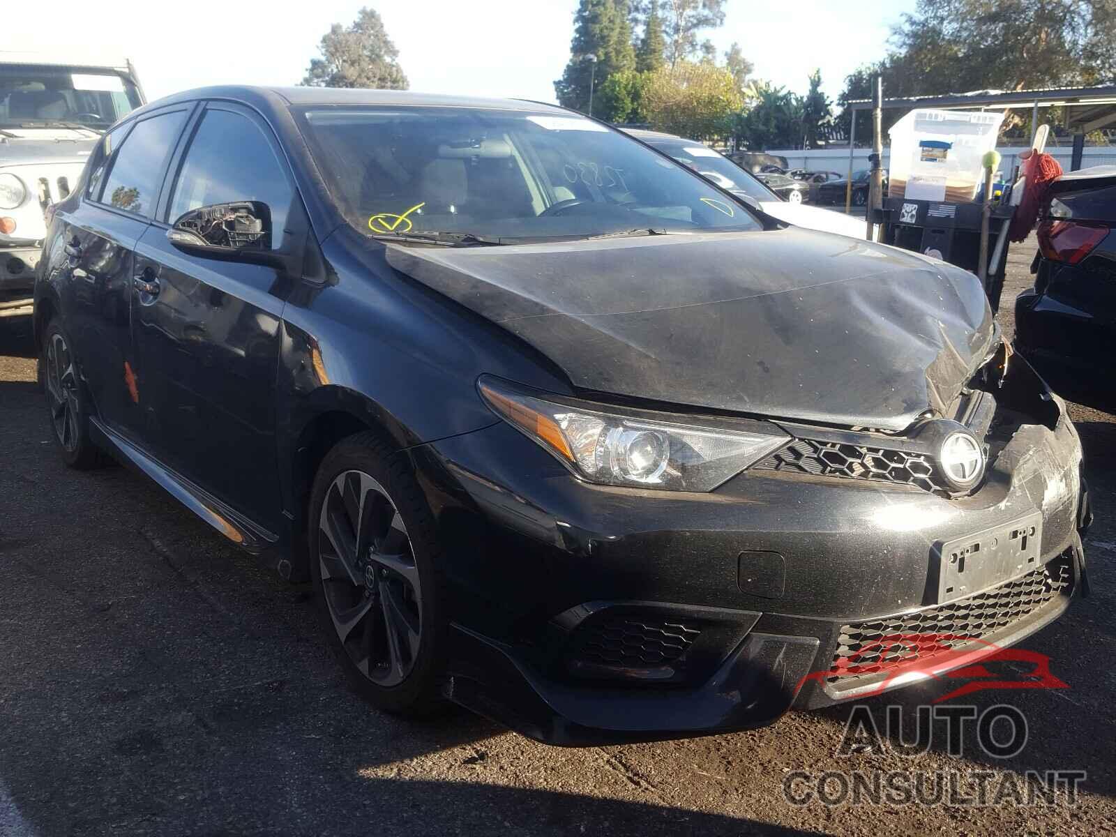 TOYOTA SCION 2016 - JTNKARJE0GJ500583