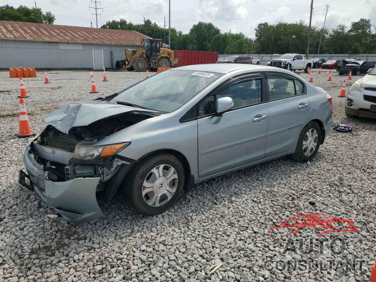 HONDA CIVIC 2012 - JHMFB4F38CS006441