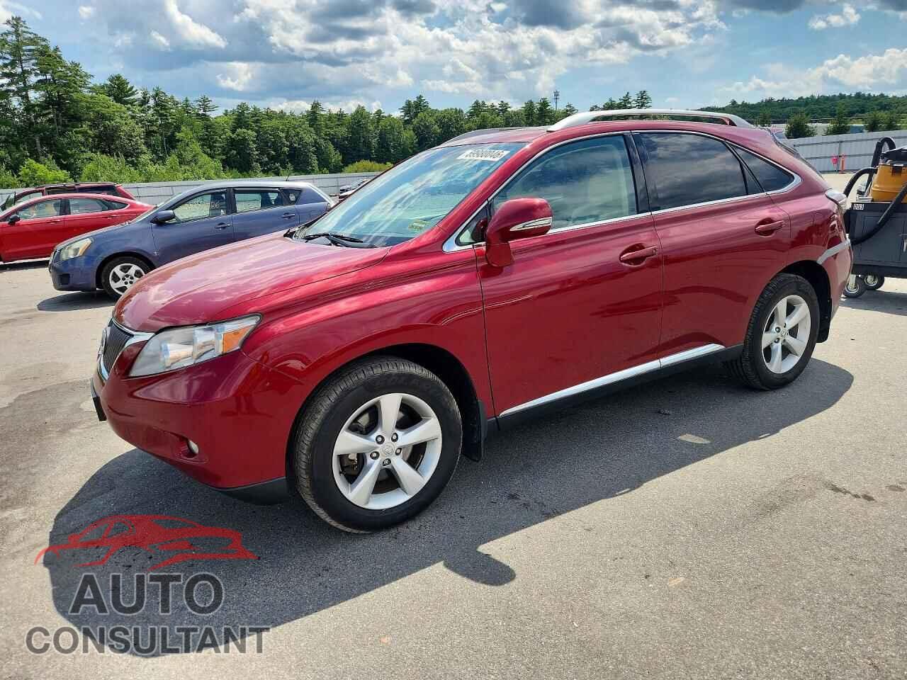 LEXUS RX350 2010 - 2T2BK1BA7AC039444