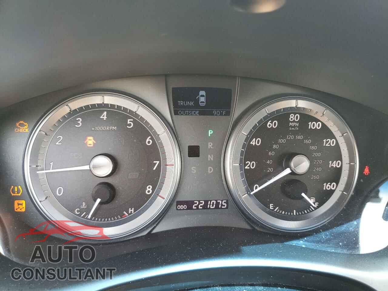 LEXUS ES350 2011 - JTHBK1EG0B2417204
