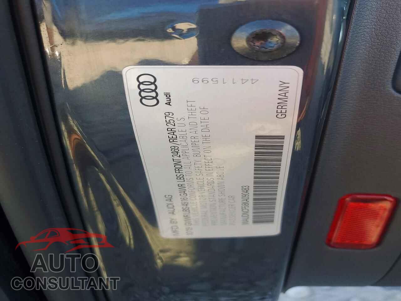 AUDI A5 2019 - WAUDNCF58KA090483