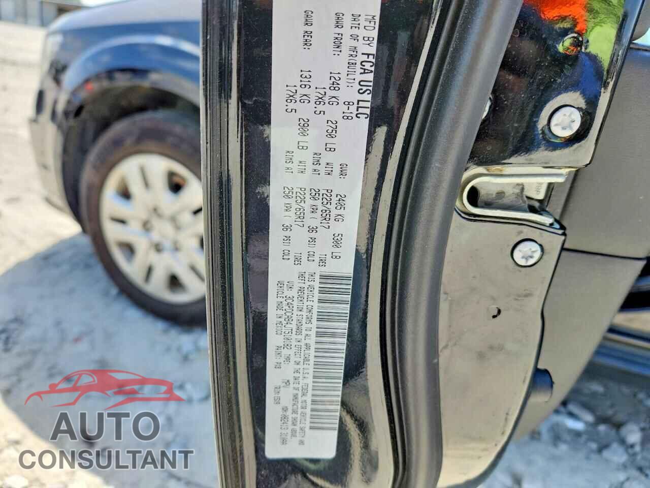 DODGE JOURNEY 2018 - 3C4PDCAB4JT510182