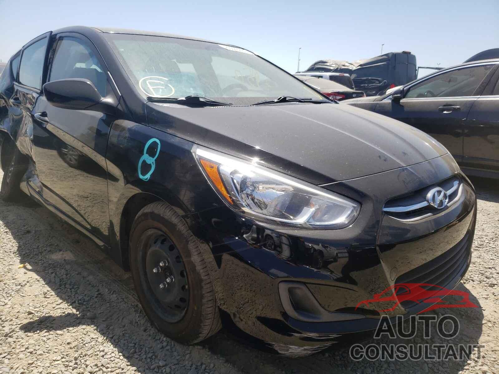 HYUNDAI ACCENT 2017 - KMHCT5AE4HU343292