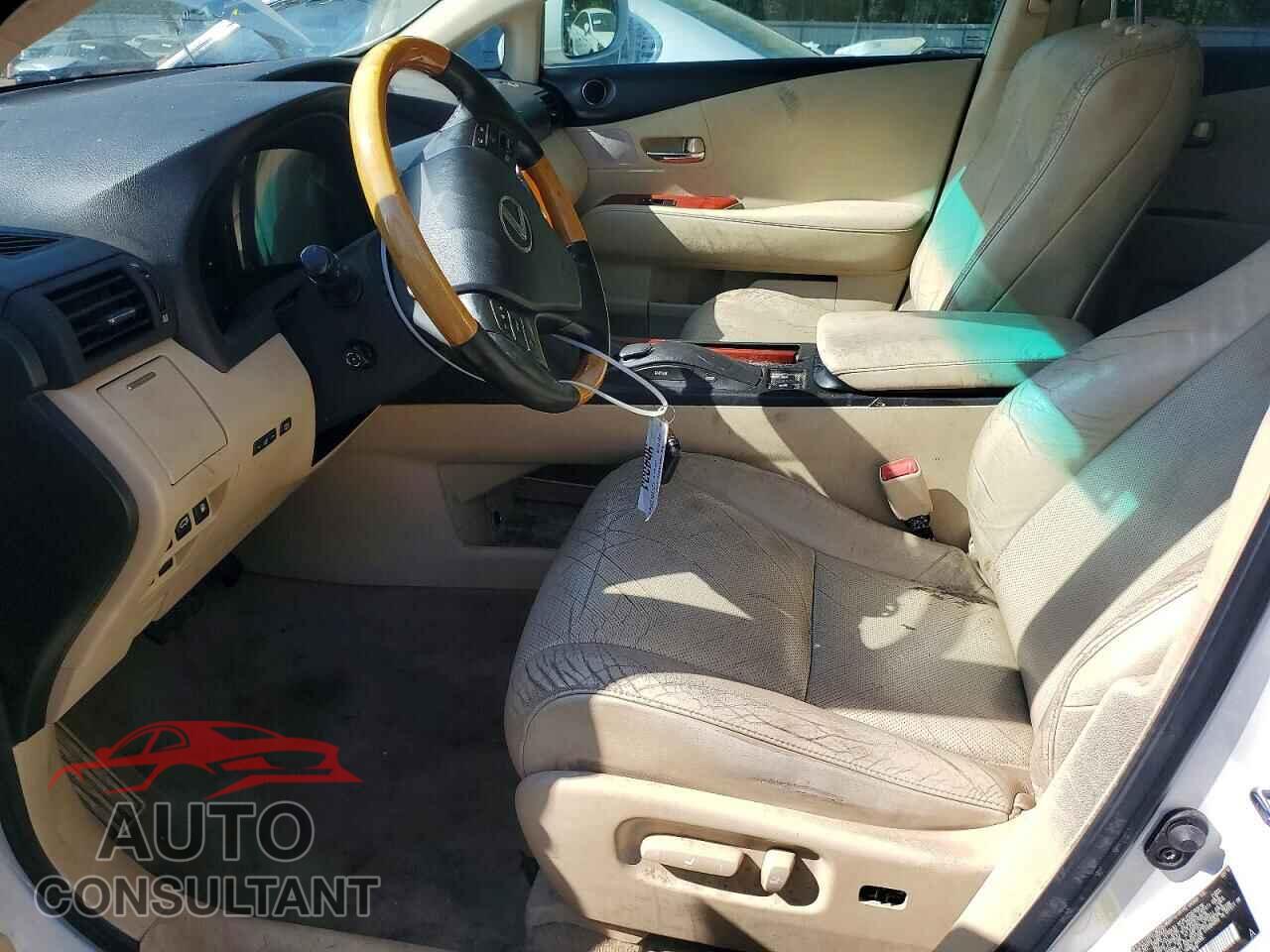 LEXUS RX350 2012 - 2T2BK1BA5CC146592
