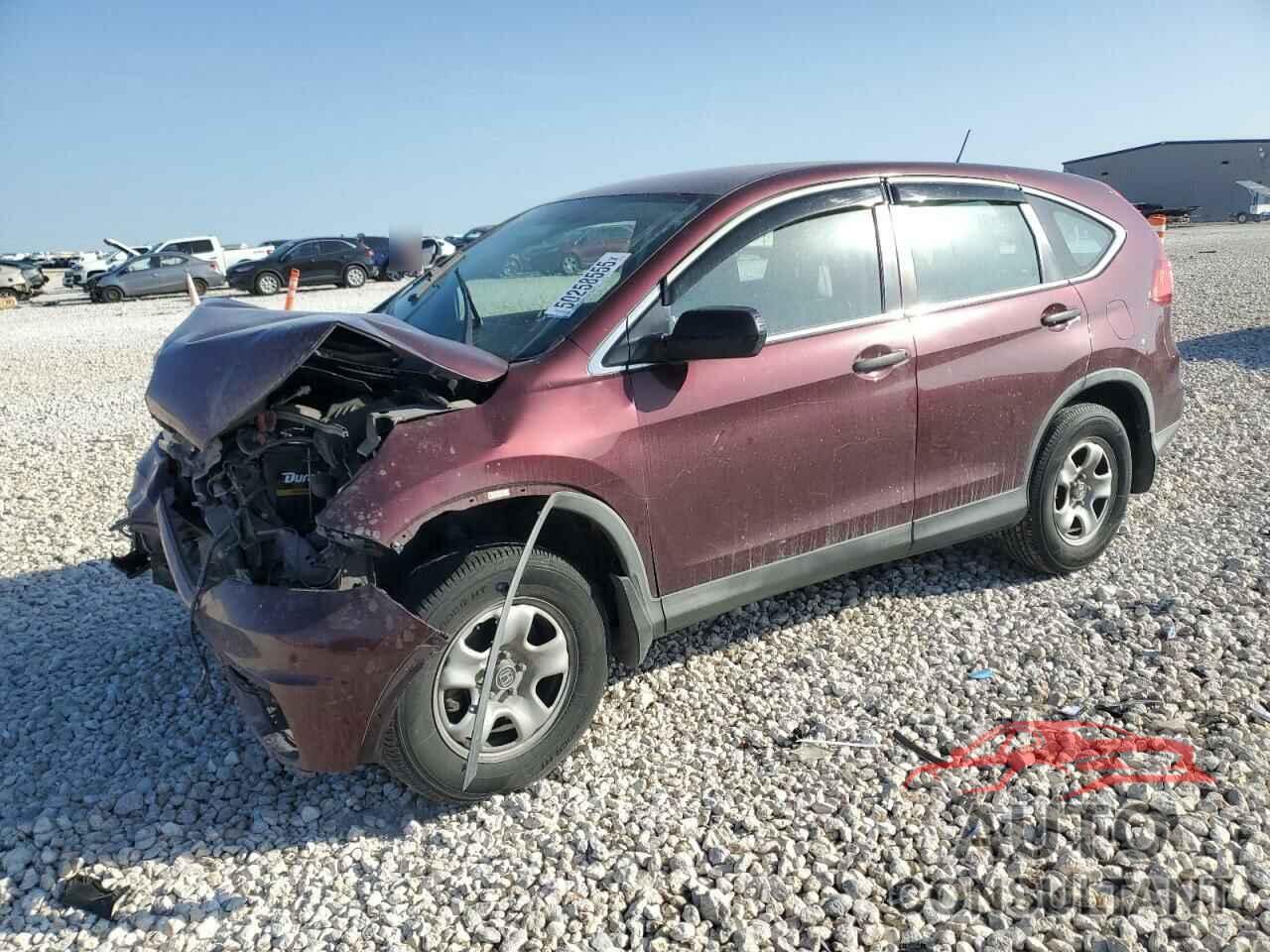 HONDA CRV 2015 - 5J6RM4H31FL066849