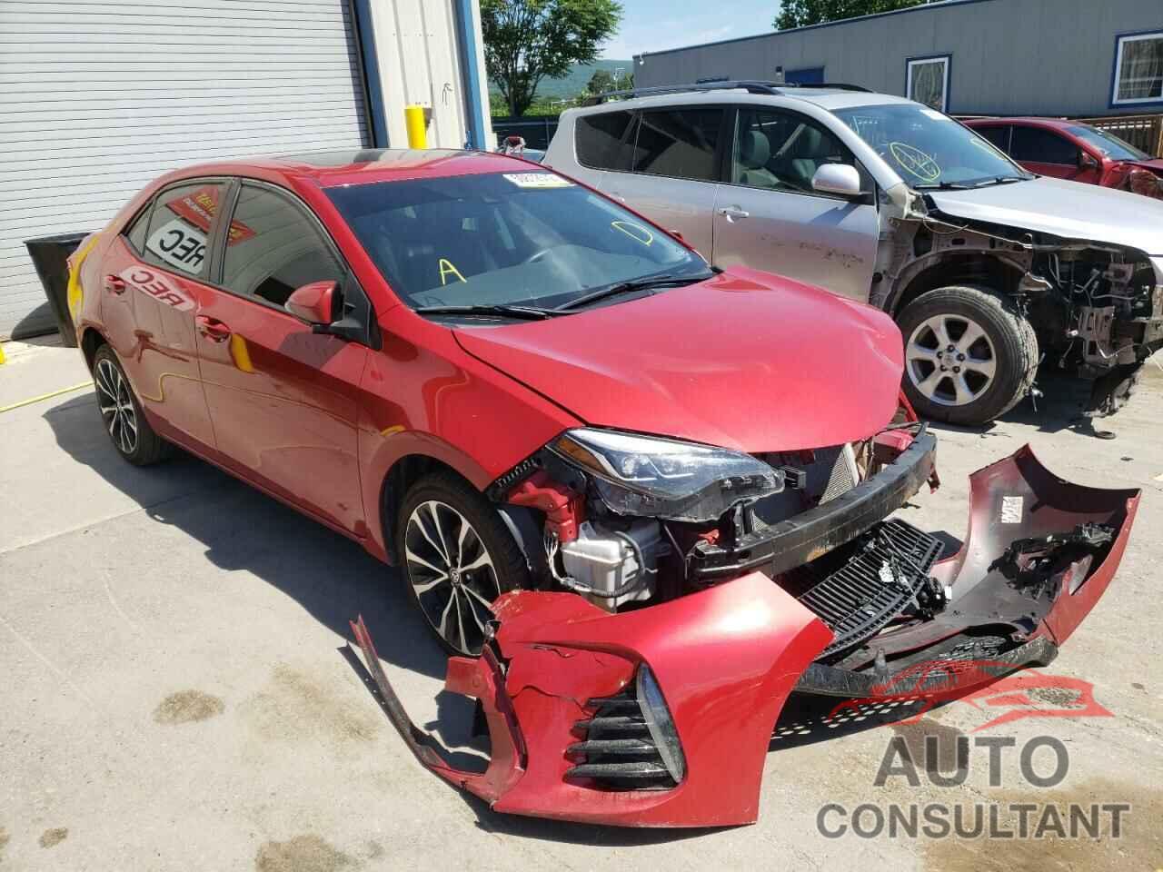 TOYOTA COROLLA 2017 - 2T1BURHE9HC781281
