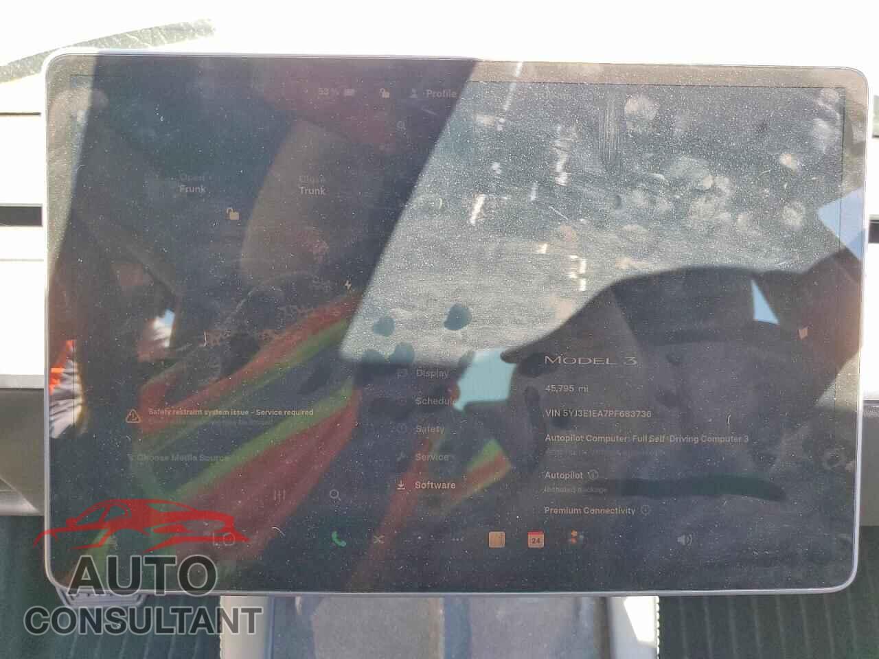 TESLA MODEL 3 2023 - 5YJ3E1EA7PF683736