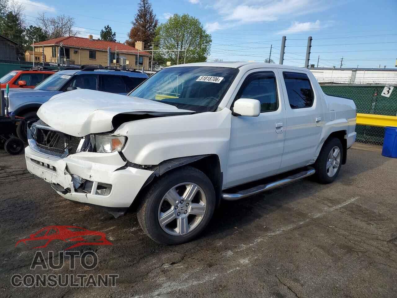 HONDA RIDGELINE 2011 - 5FPYK1F54BB452602