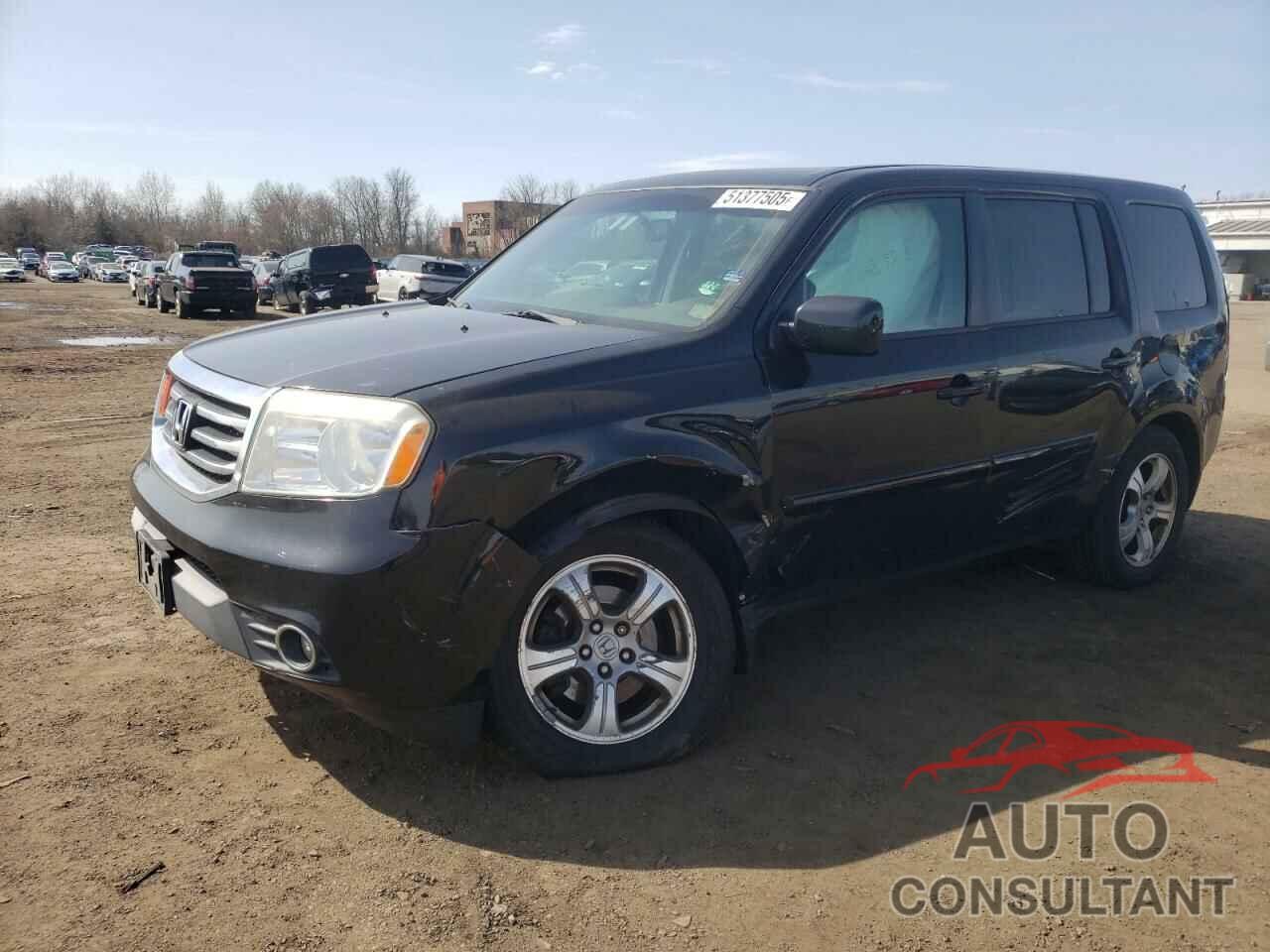HONDA PILOT 2013 - 5FNYF4H66DB072393