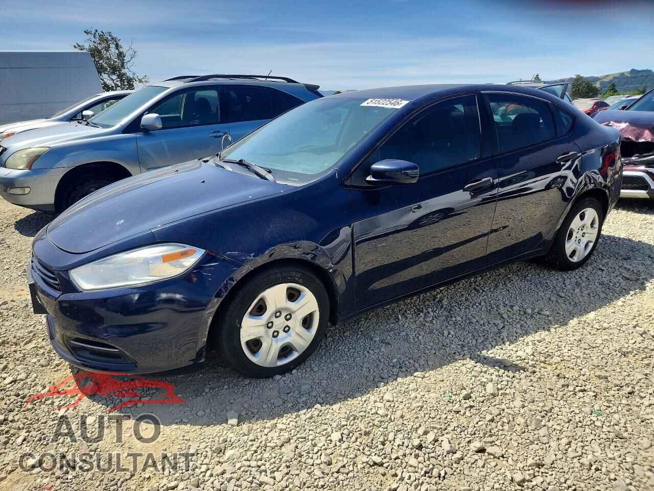 DODGE DART 2013 - 1C3CDFAA7DD287108