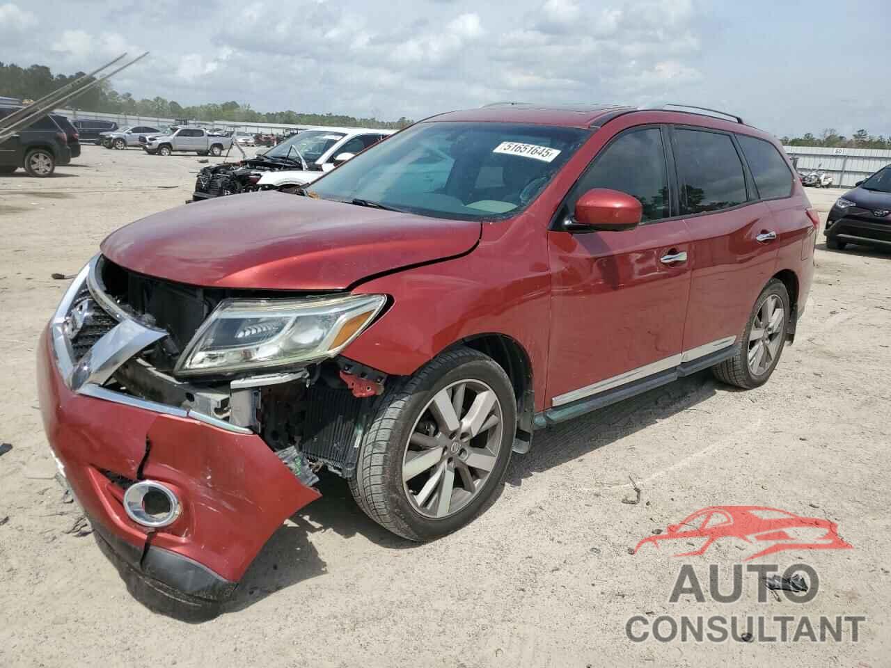 NISSAN PATHFINDER 2014 - 5N1AR2MM9EC728209