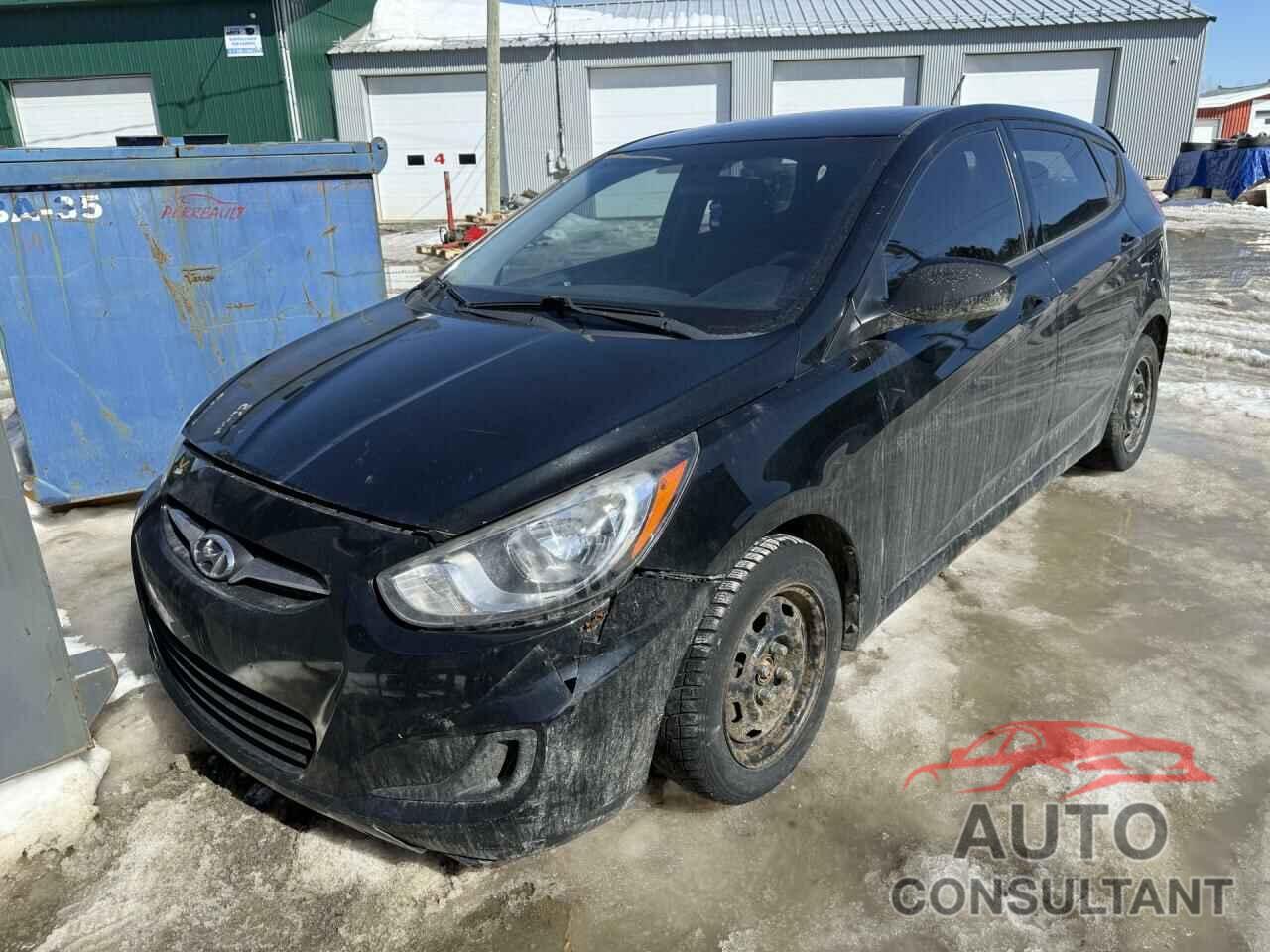 HYUNDAI ACCENT 2013 - KMHCT5AE0DU062343