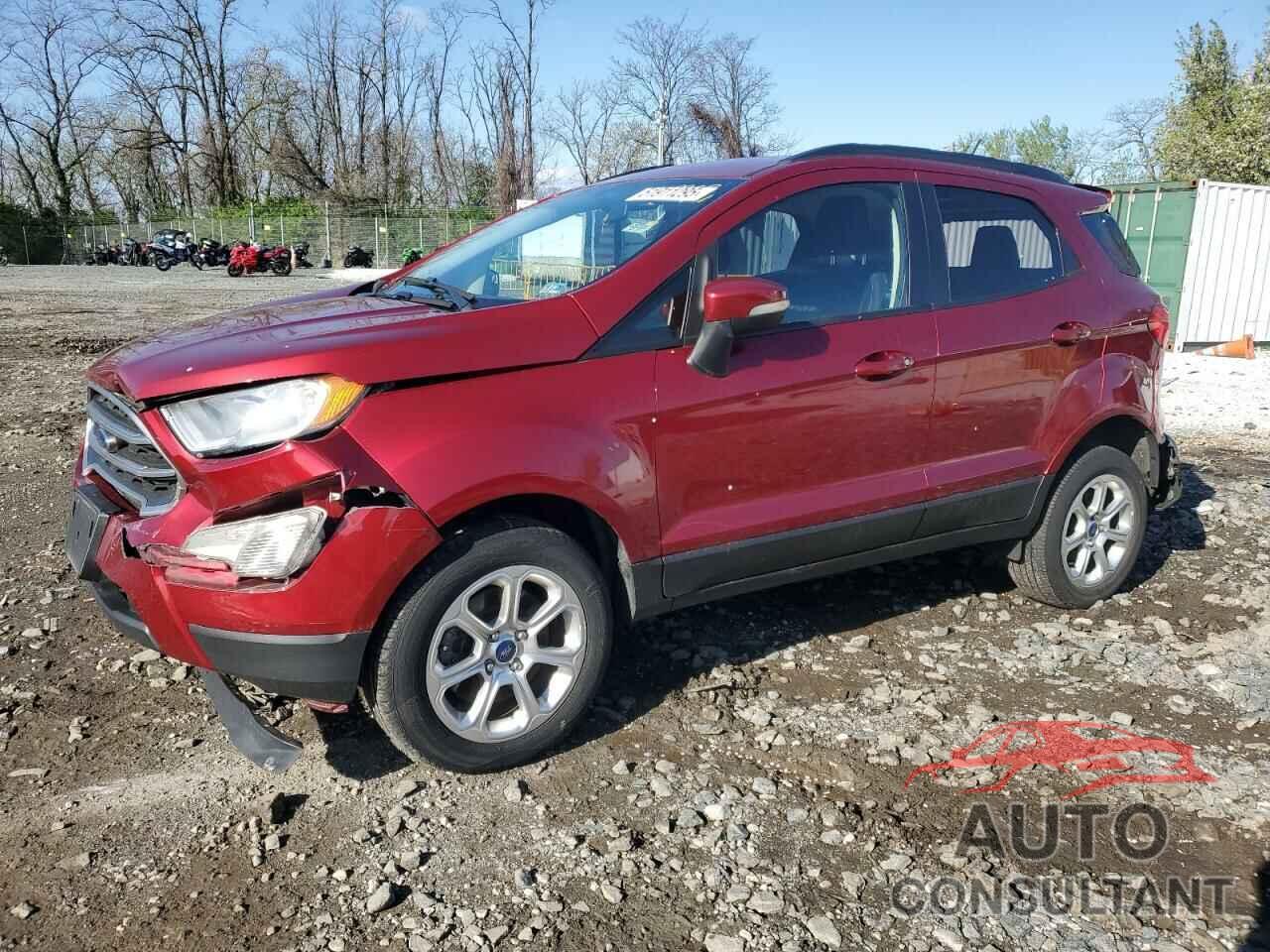 FORD ECOSPORT 2018 - MAJ6P1UL2JC189482