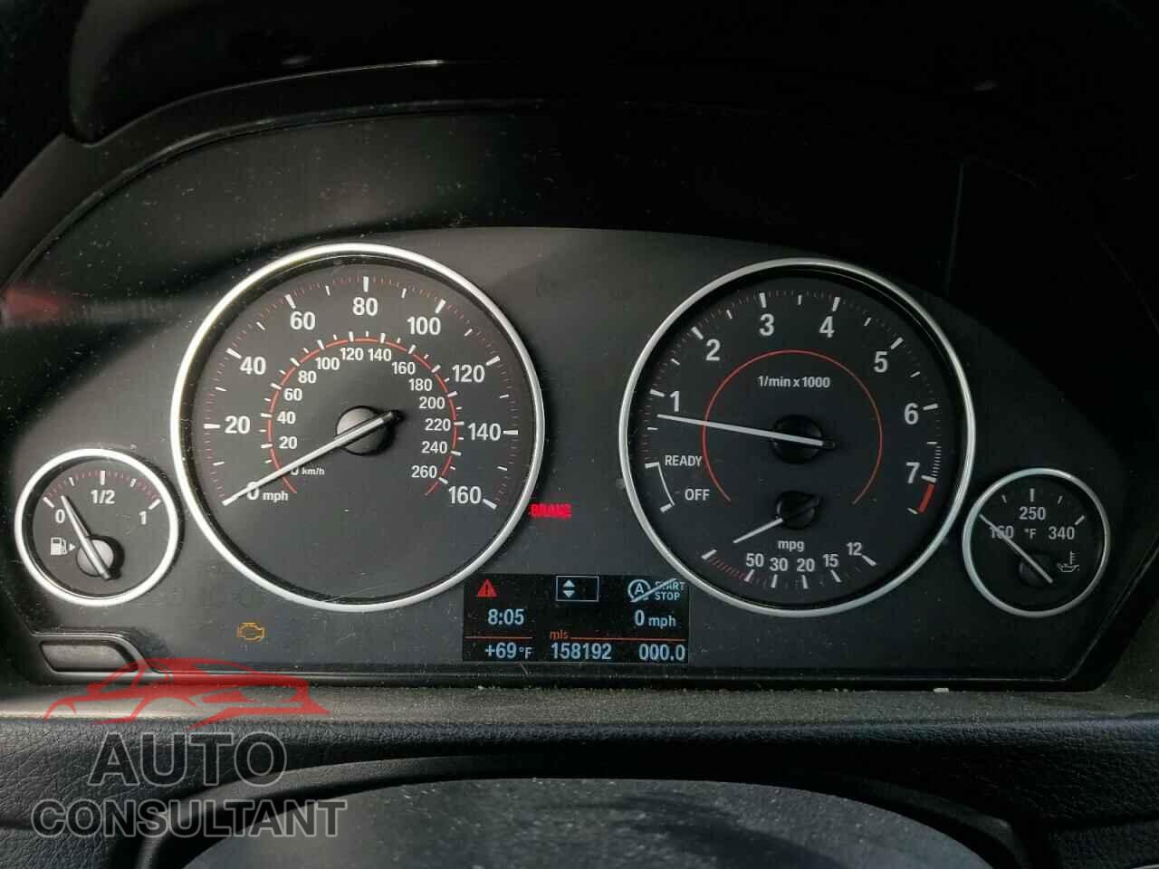 BMW 3 SERIES 2013 - WBA3A5C57DF453465