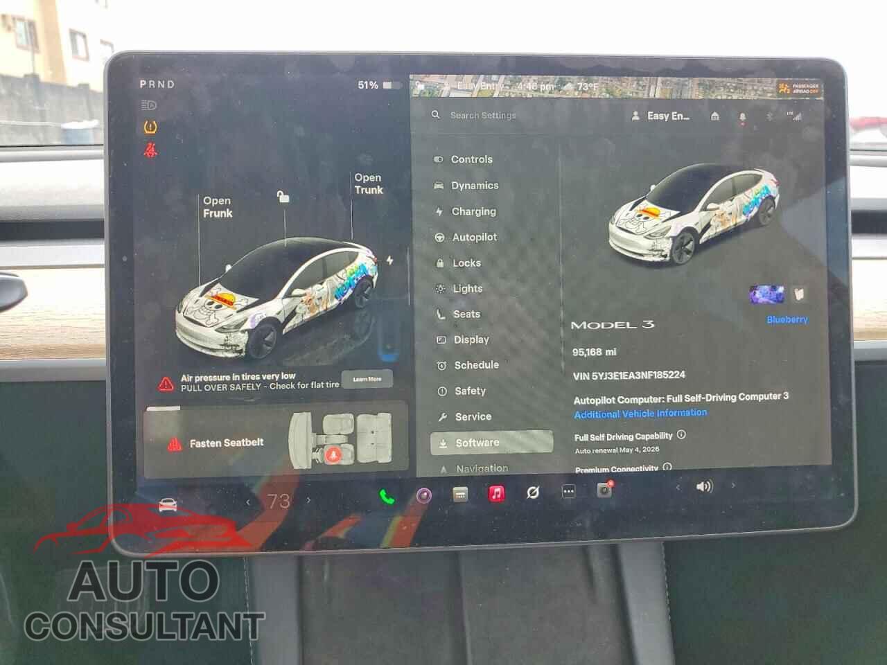 TESLA MODEL 3 2022 - 5YJ3E1EA3NF185224