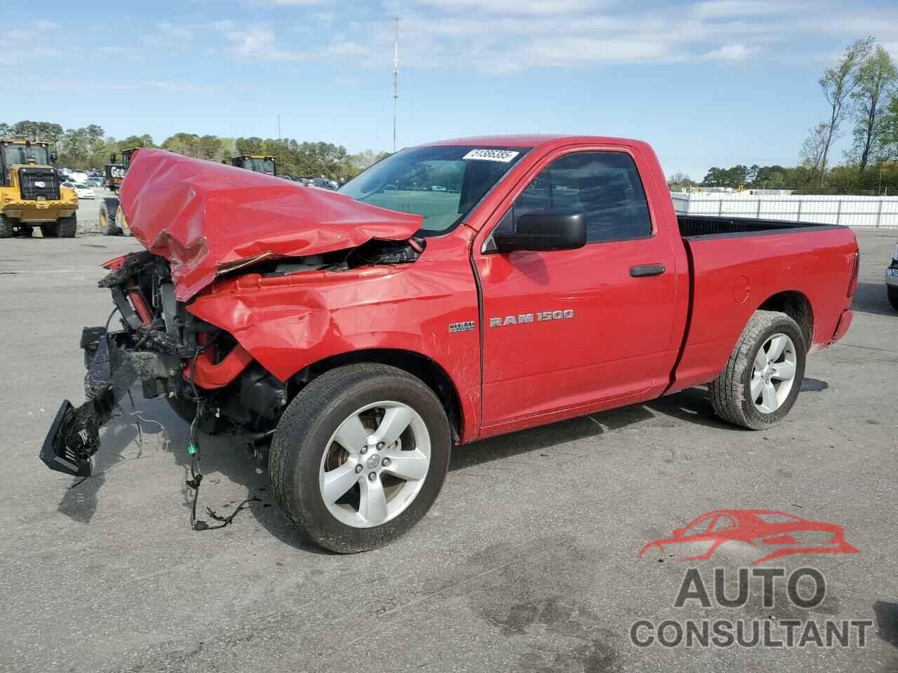 DODGE RAM 1500 2012 - 3C6JD6AT1CG279809