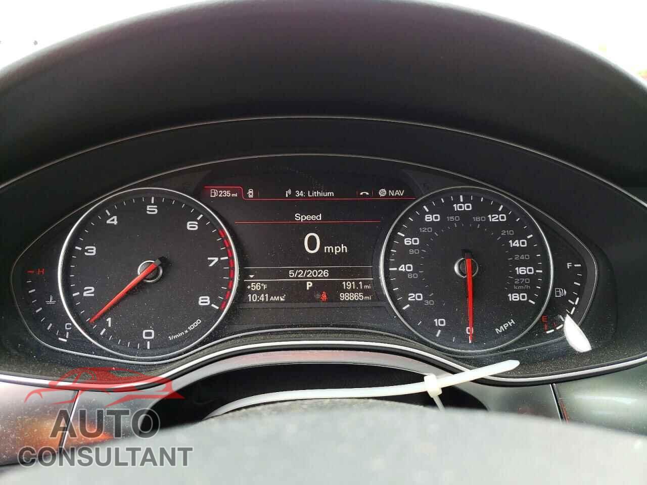 AUDI A6 2012 - WAUHGAFC2CN043720
