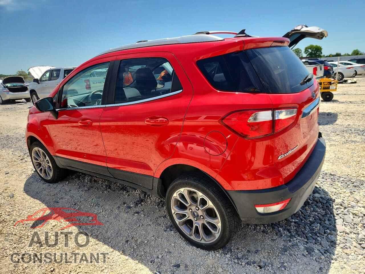 FORD ECOSPORT 2019 - MAJ6S3KL2KC291704