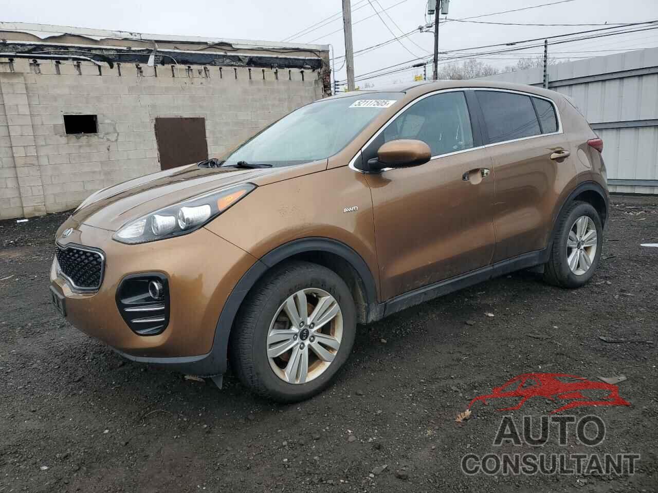 KIA SPORTAGE 2017 - KNDPMCAC1H7171839
