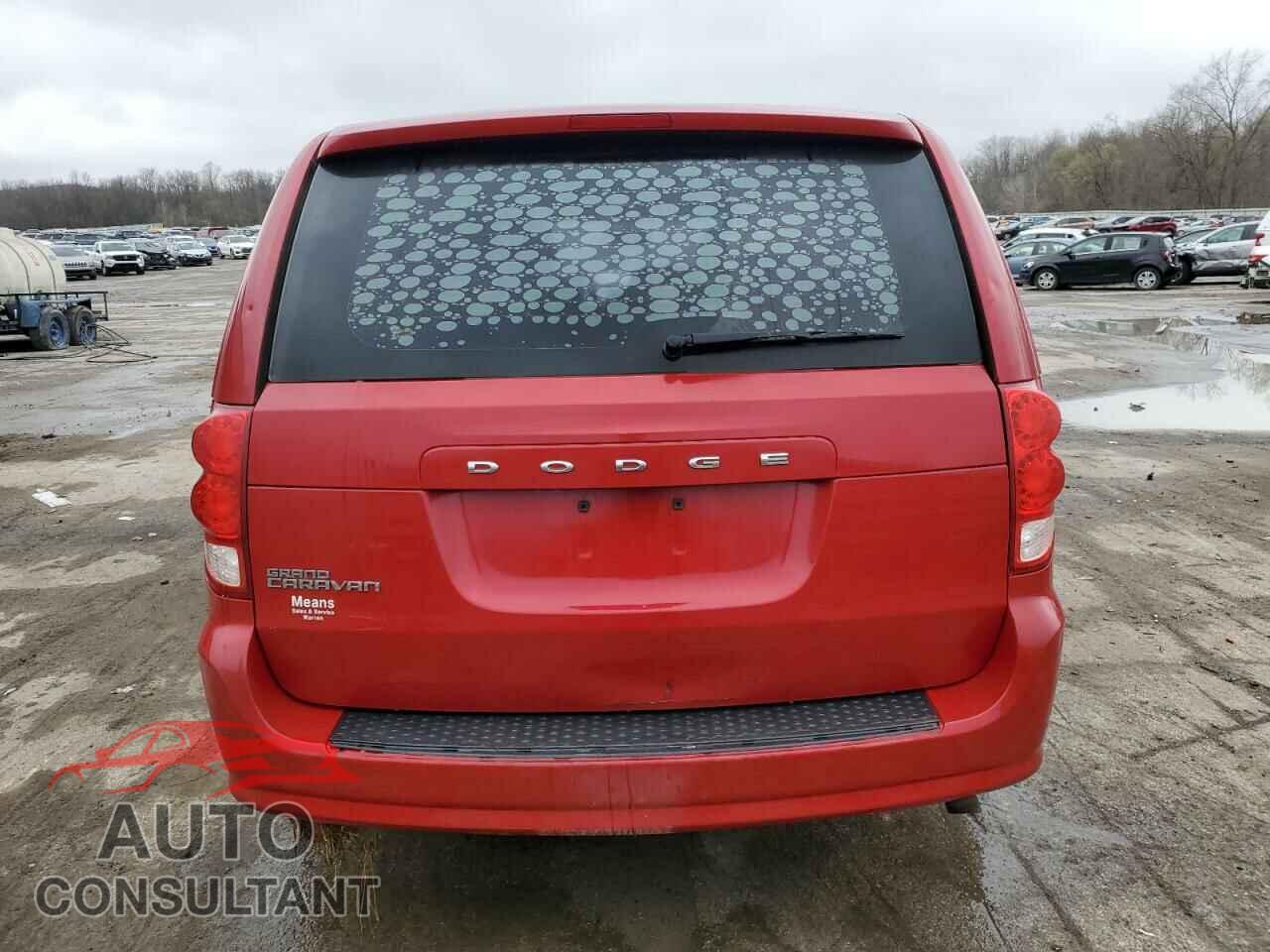 DODGE CARAVAN 2016 - 2C4RDGBG9GR109877
