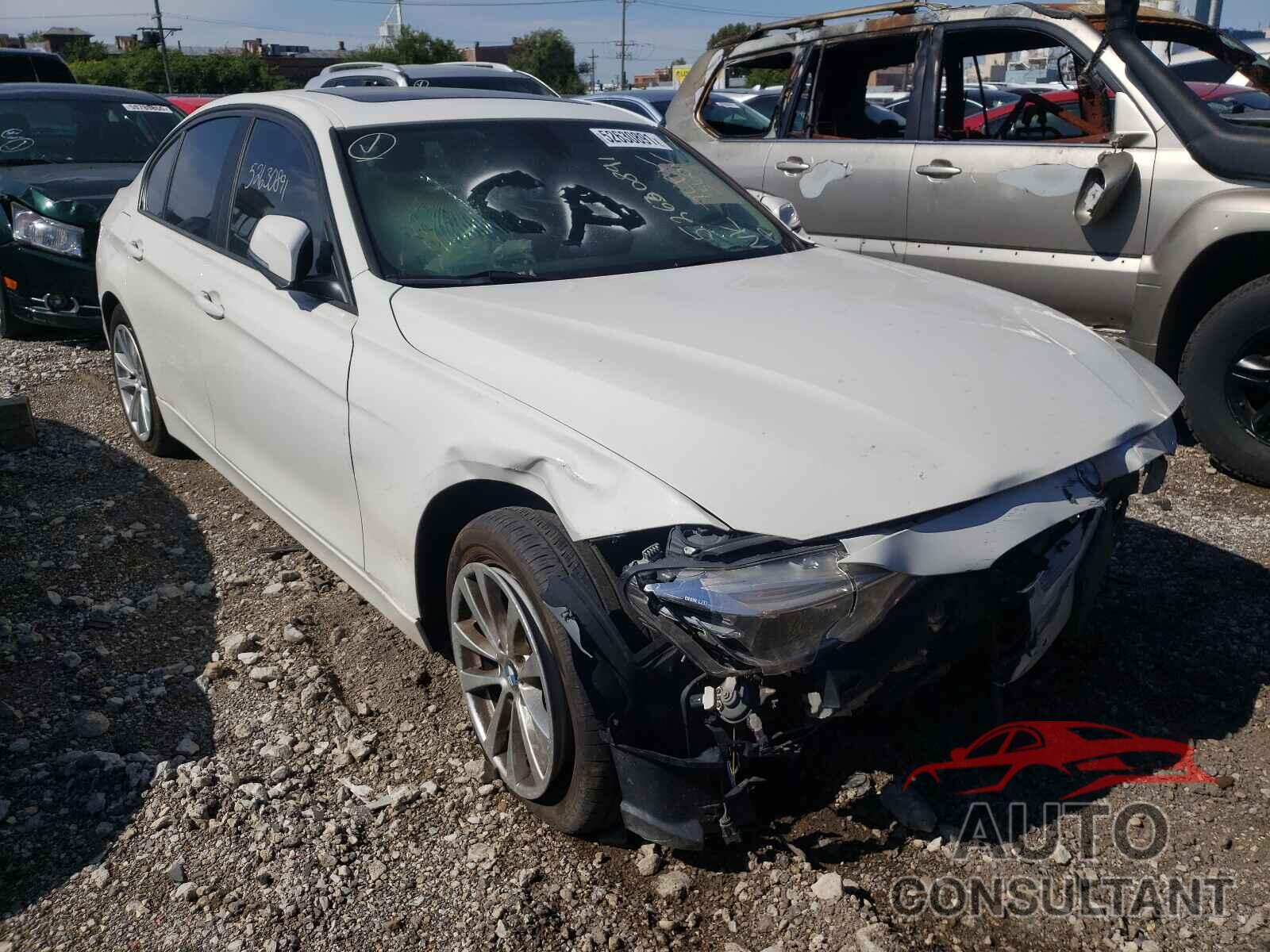 BMW 3 SERIES 2017 - WBA8E5G36HNU44111