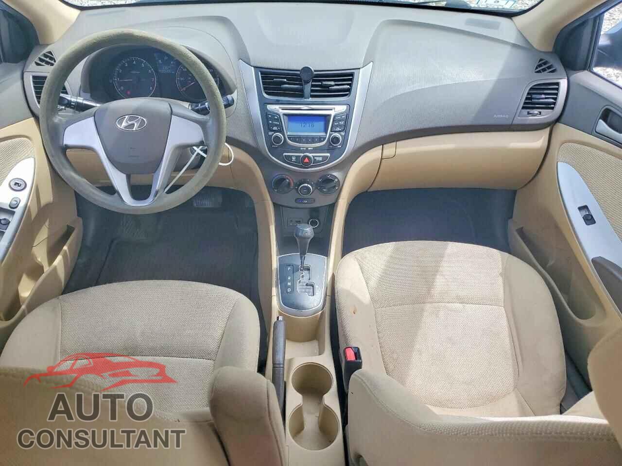 HYUNDAI ACCENT 2012 - KMHCT4AEXCU197211