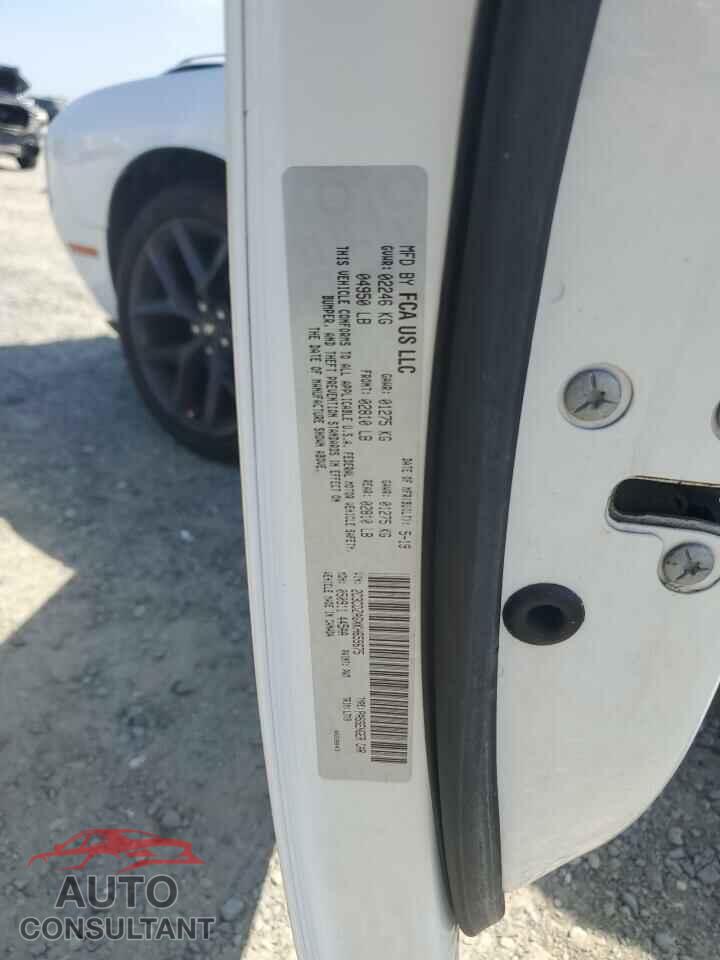 DODGE CHALLENGER 2019 - 2C3CDZAGXKH659675