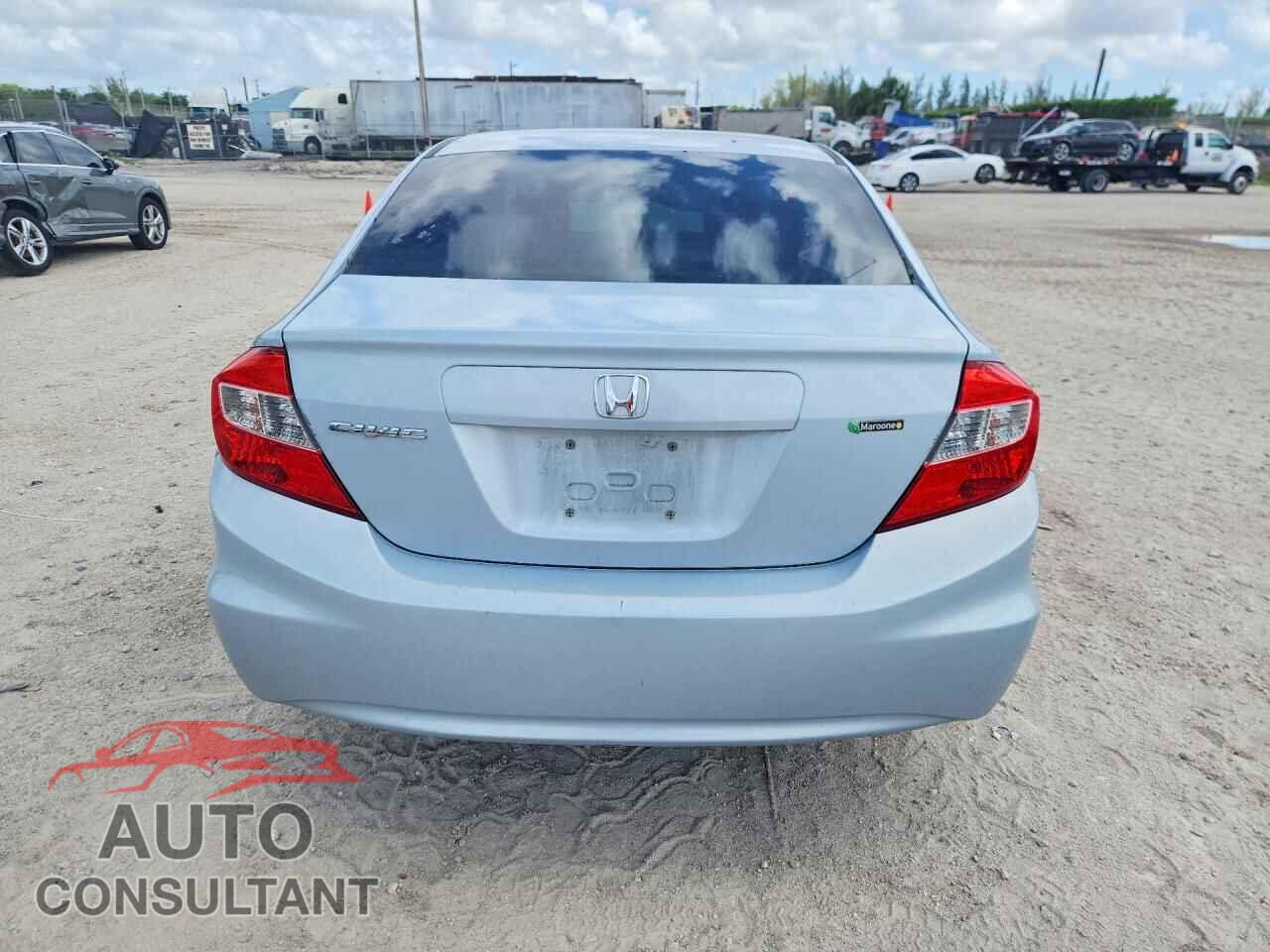 HONDA CIVIC 2012 - 19XFB2F89CE019302