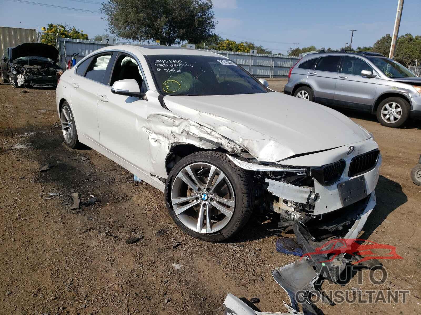 BMW 4 SERIES 2018 - WBA4J1C52JBG77374