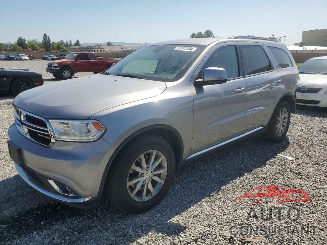 DODGE DURANGO 2017 - 1C4RDHAG2HC610742