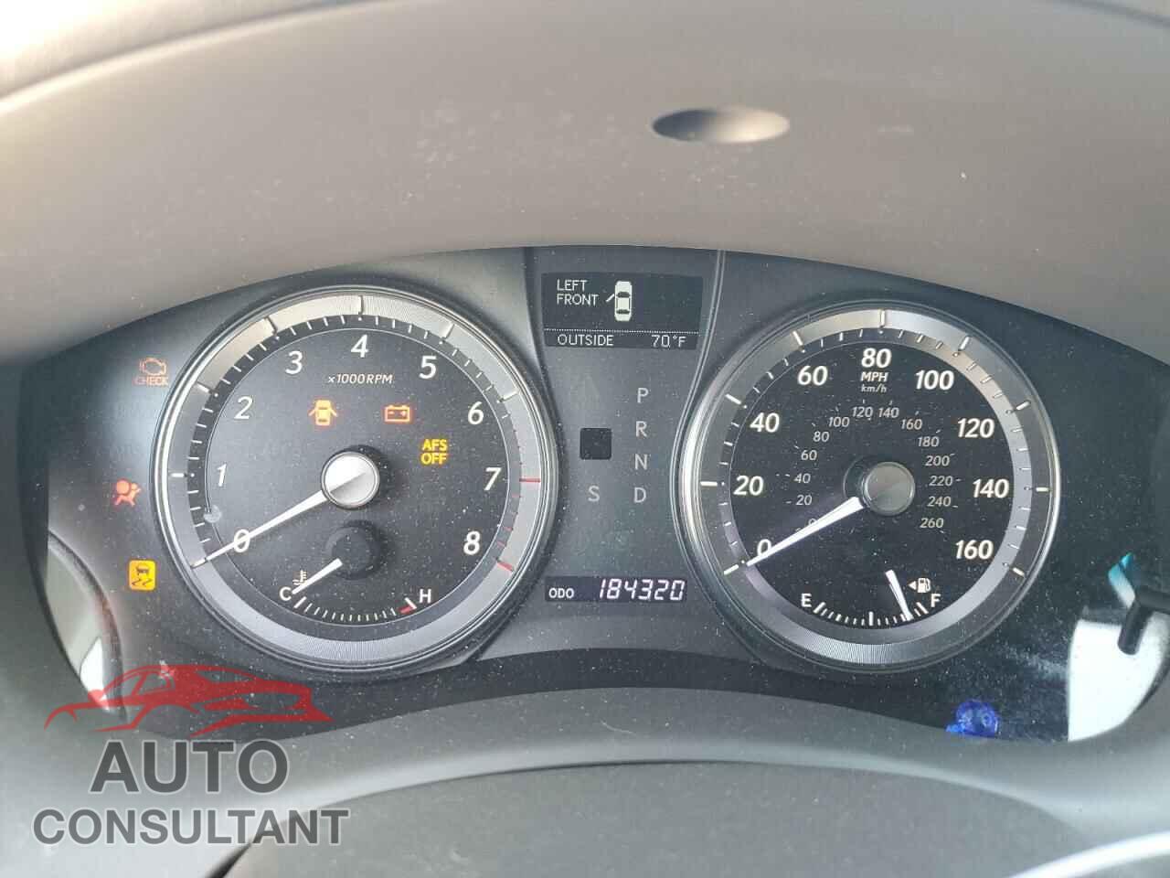 LEXUS ES350 2011 - JTHBK1EG2B2462550