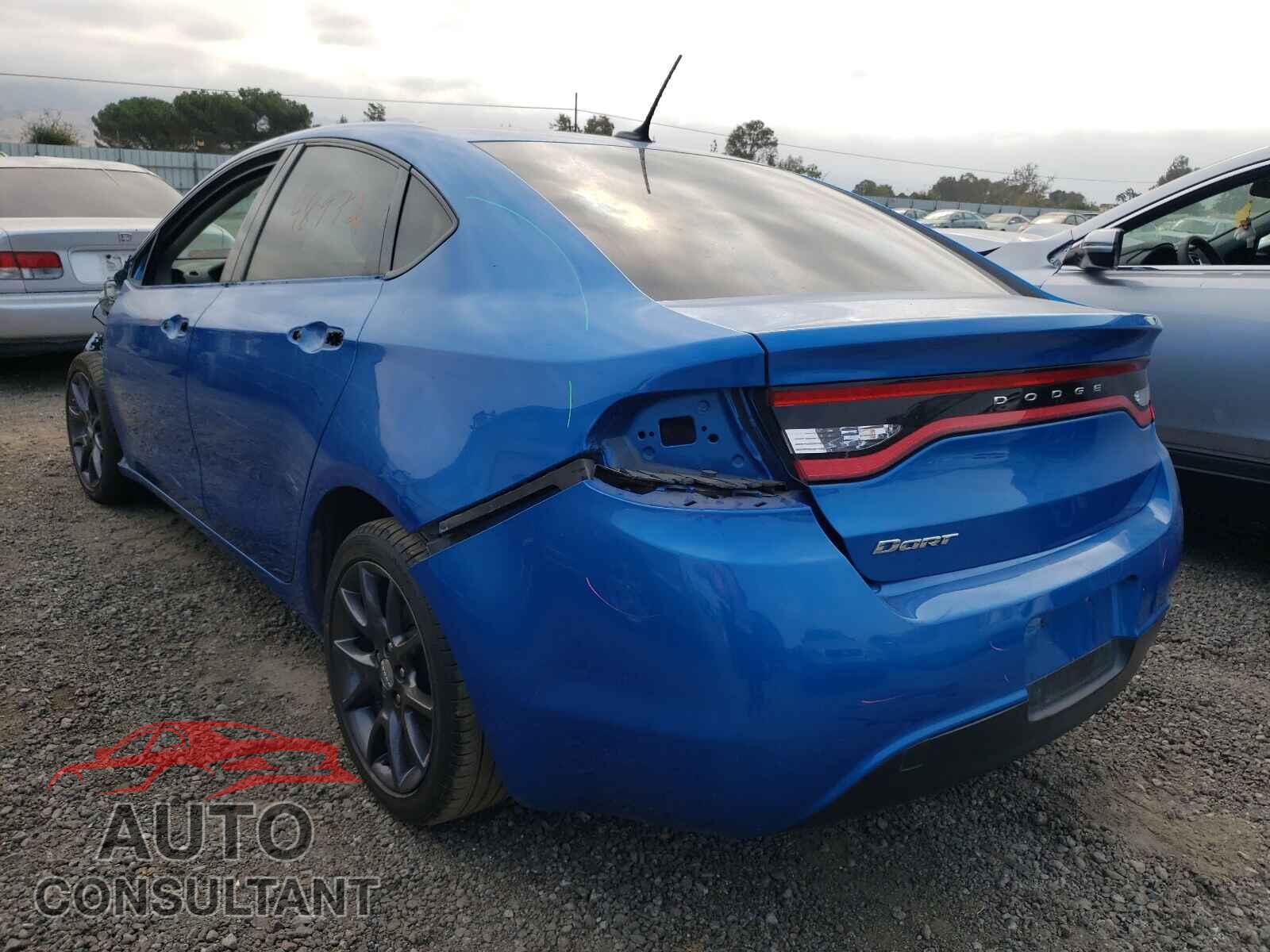 DODGE DART 2016 - 1C3CDFAA3GD577723