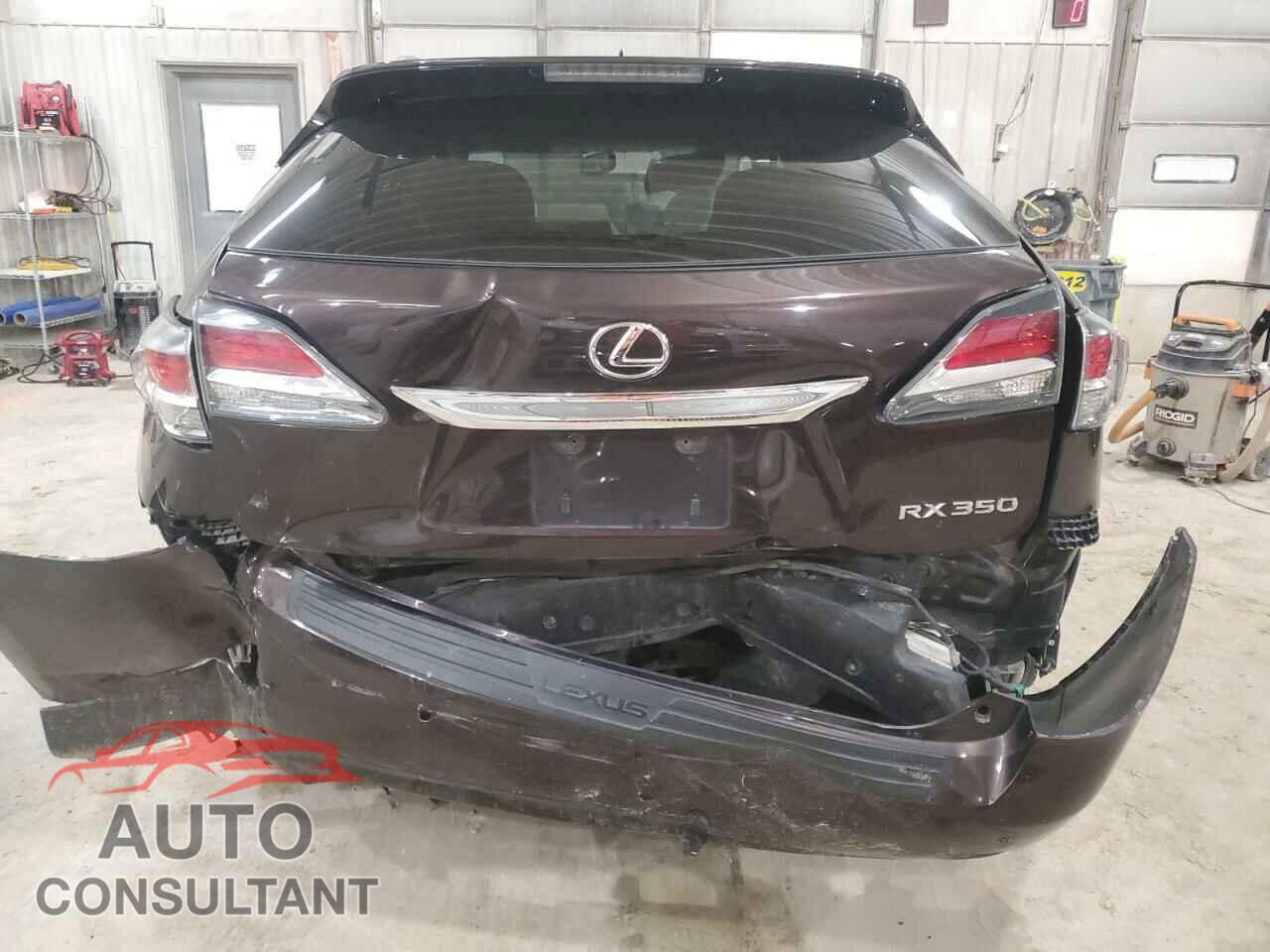 LEXUS RX350 2013 - 2T2BK1BA2DC174903