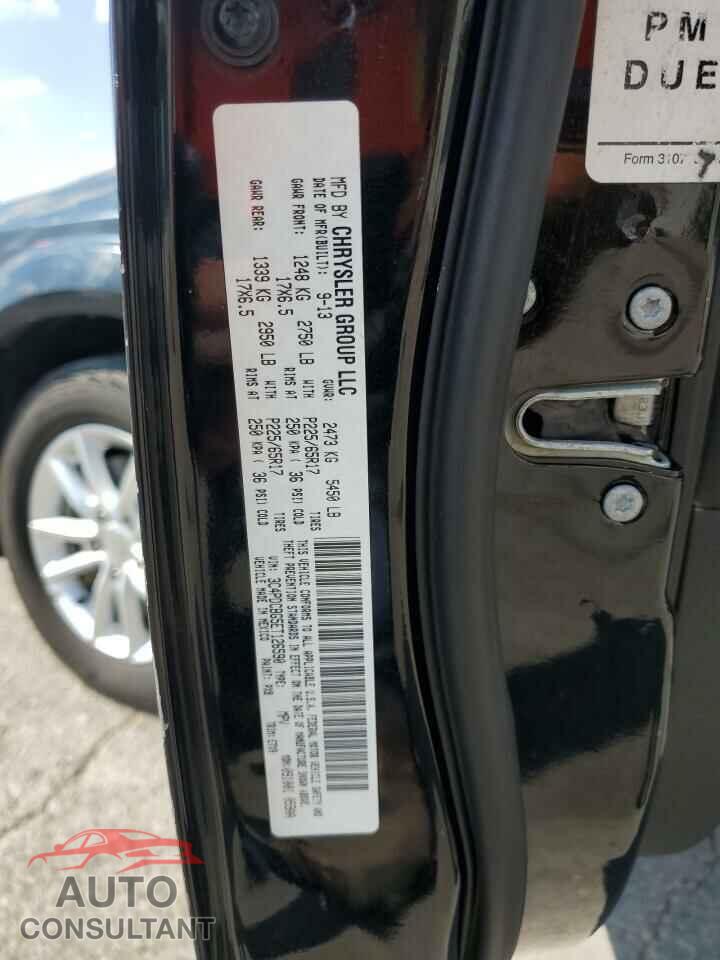 DODGE JOURNEY 2014 - 3C4PDCBG5ET126590