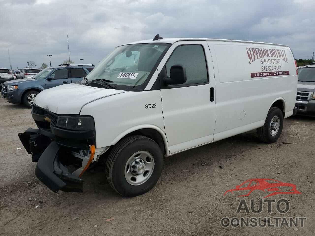 CHEVROLET EXPRESS 2022 - 1GCWGAFP4N1280376