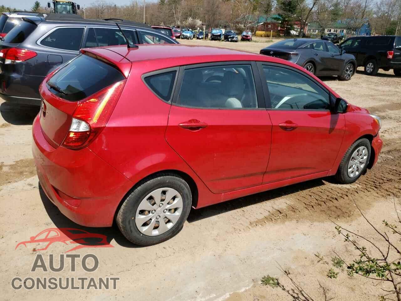 HYUNDAI ACCENT 2017 - KMHCT5AE6HU340507