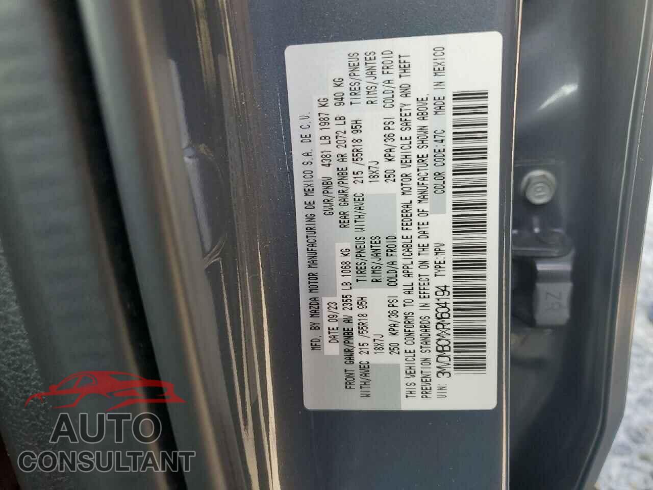 MAZDA CX30 2024 - 3MVDMBCMXRM604194