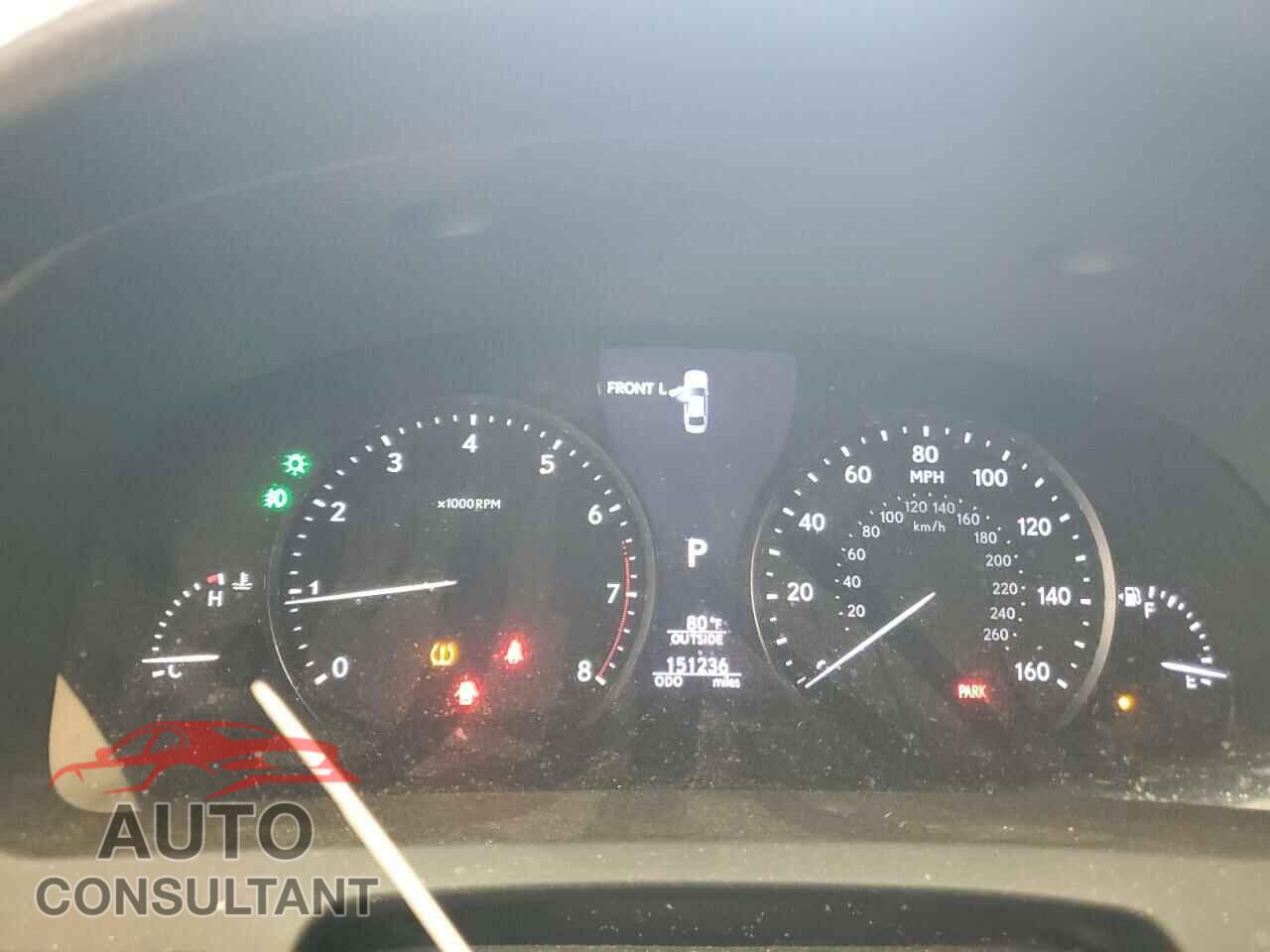 LEXUS LS460 2013 - JTHDL5EF7D5006064