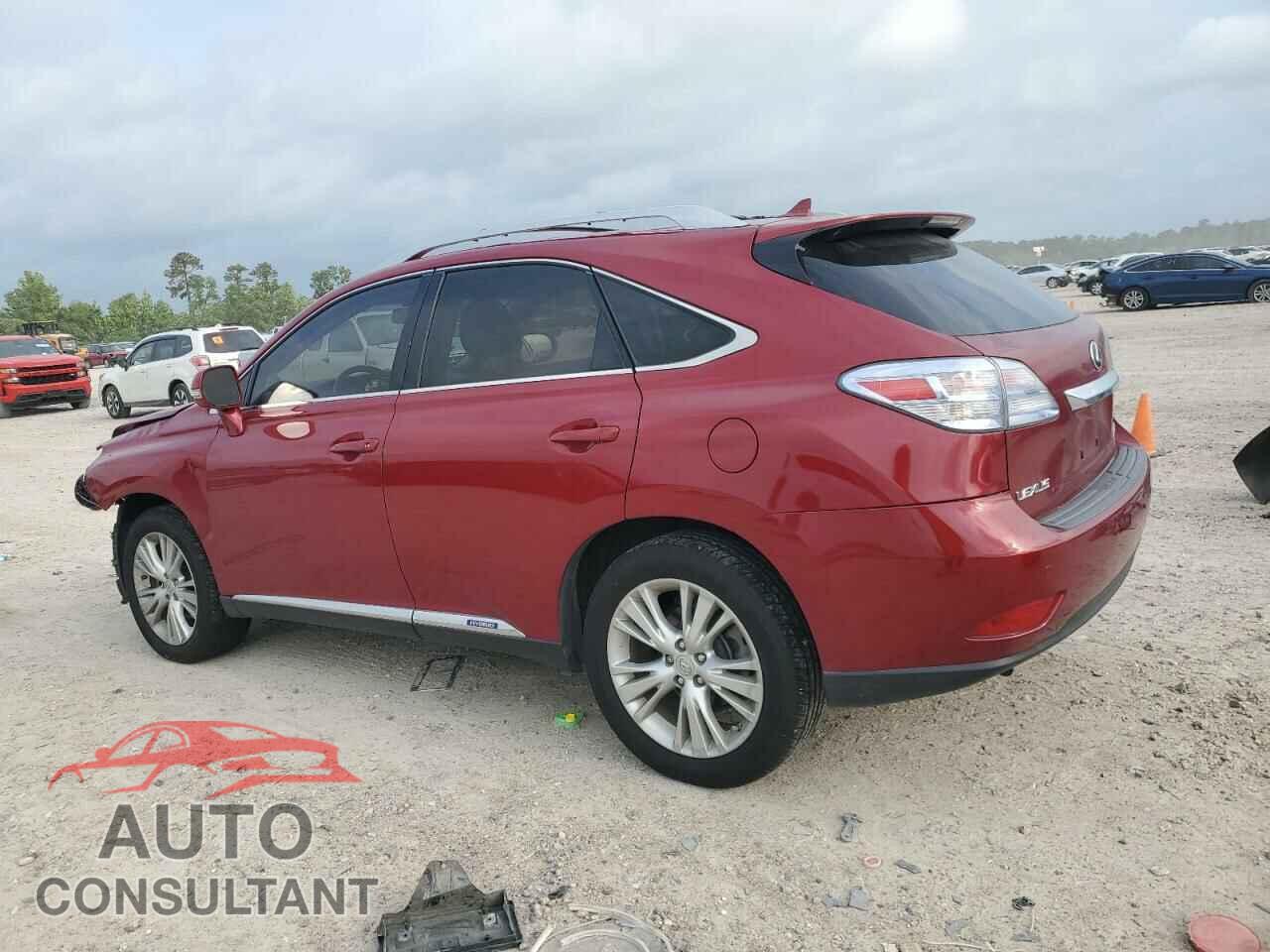LEXUS RX450 2010 - JTJBC1BA8A2409720