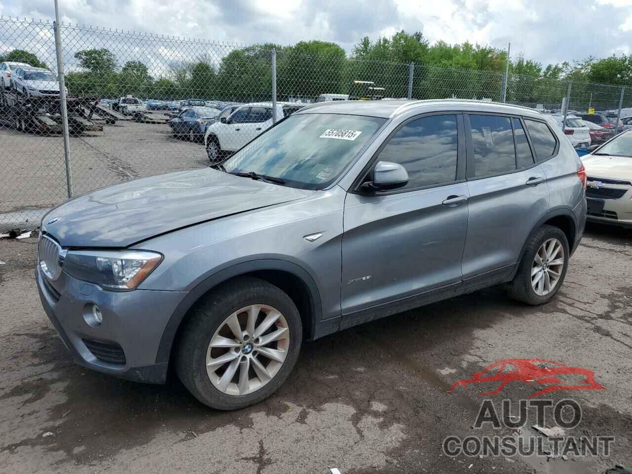 BMW X3 2016 - 5UXWX9C57G0D63313