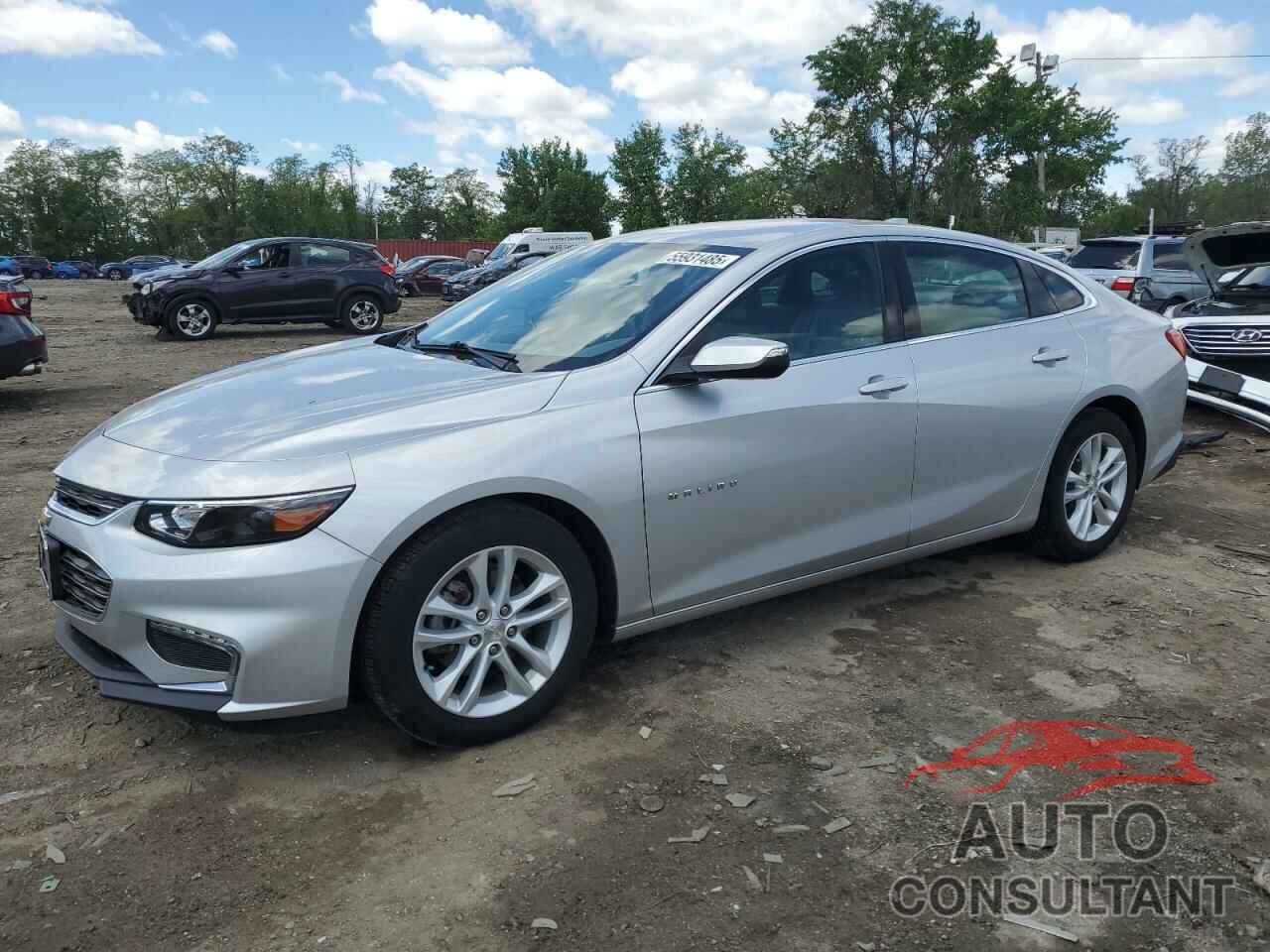 CHEVROLET MALIBU 2017 - 1G1ZE5ST7HF258434