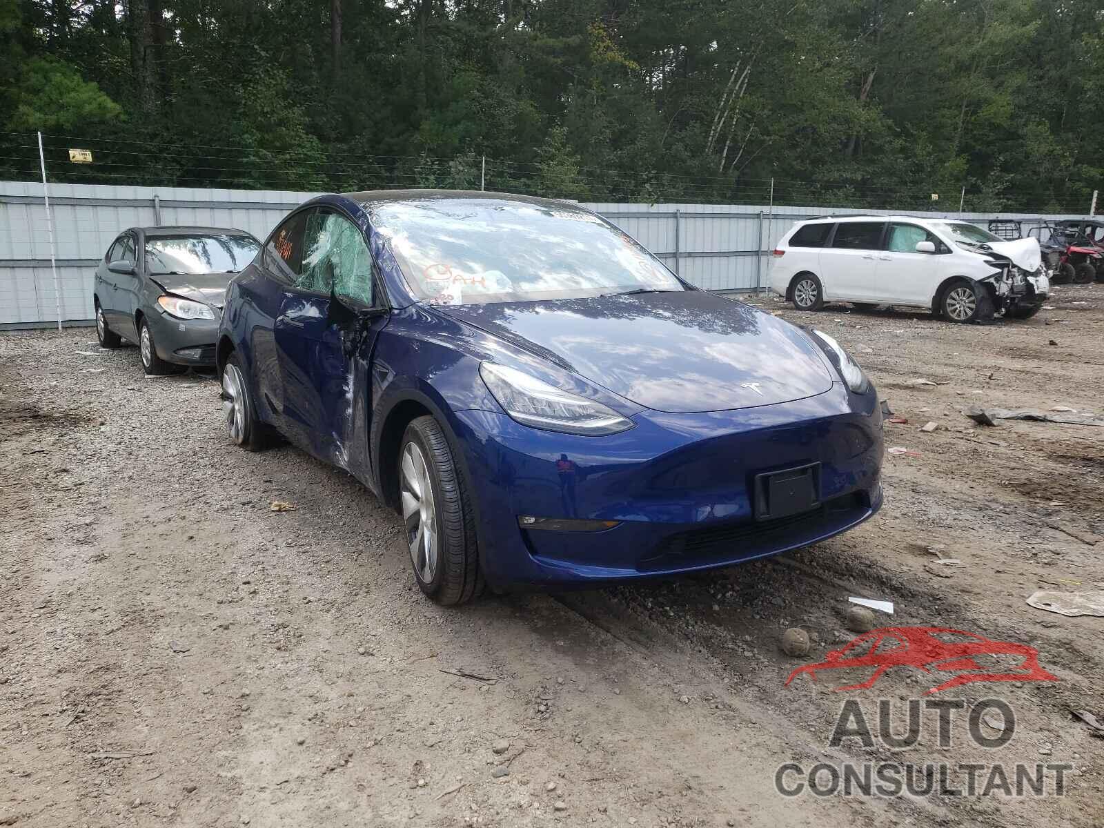 TESLA MODEL Y 2021 - 5YJYGDEE4MF195425