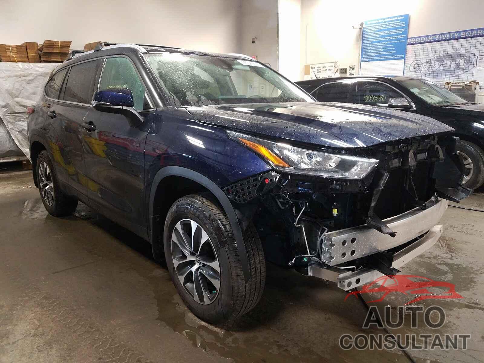 TOYOTA HIGHLANDER 2020 - 5TDHZRBH3LS026433