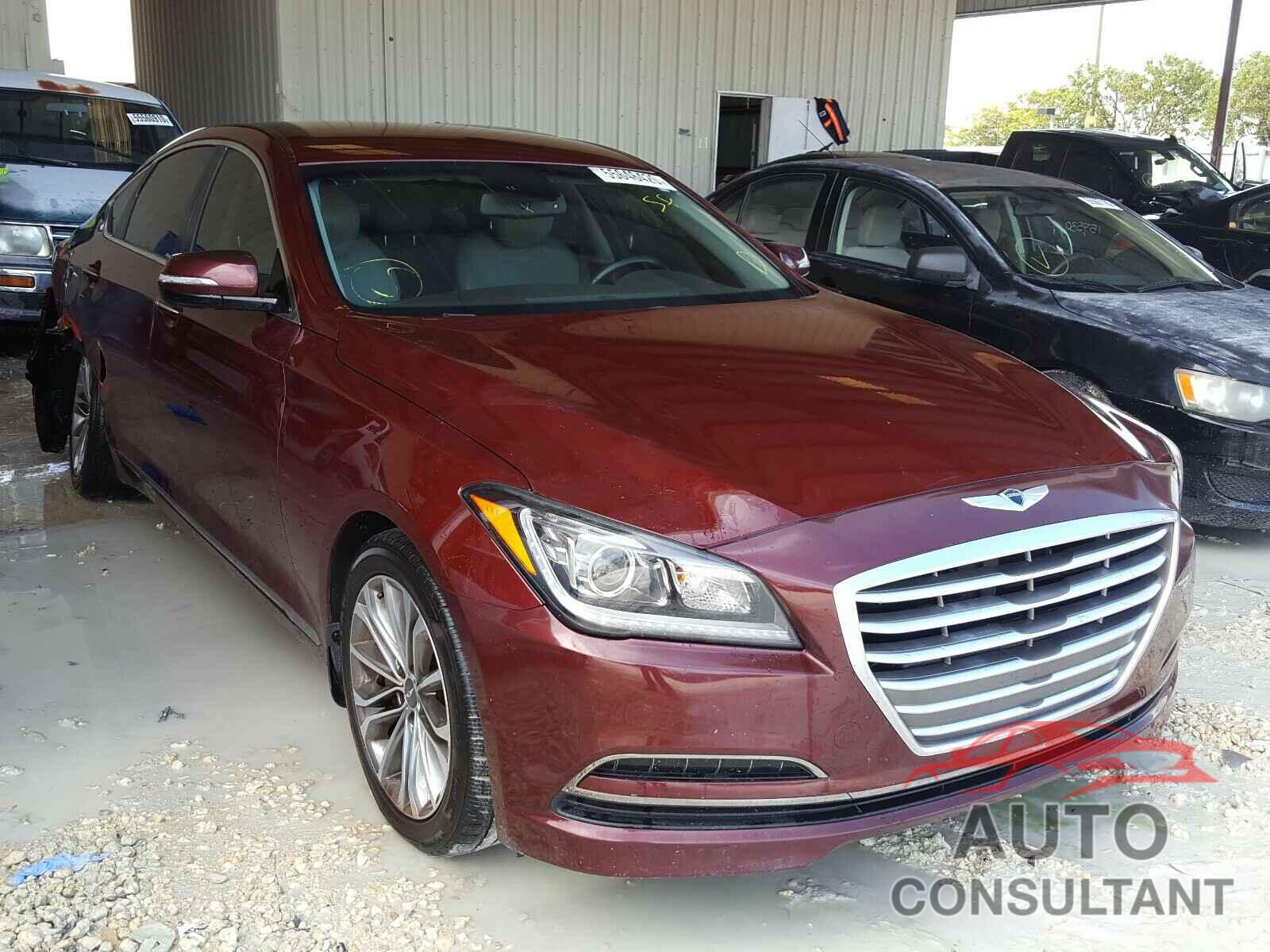 HYUNDAI GENESIS 2016 - KMHGN4JE5GU133739